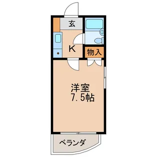 ルピナス栄【4階】の間取り