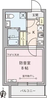 ラシクラス上井草【4階】の間取り