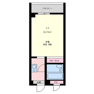 ドミール洋光台【1階】の間取り
