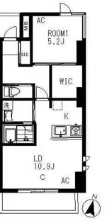 コスモ和光12【7階】の間取り