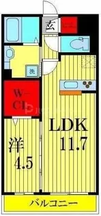 メルヴェーユ三郷中央 B【3階】の間取り