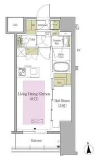 アーバネックス早稲田テラス【4階】の間取り