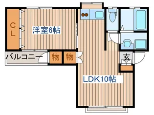 メゾン リーズン【1階】の間取り