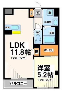 レオンII【1階】の間取り