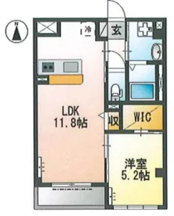 レオンII【2階】の間取り
