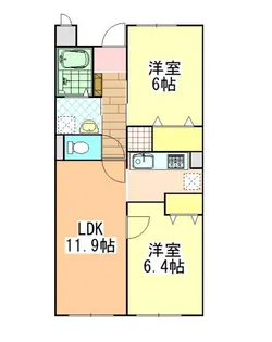 エスポワール春日【3階】の間取り