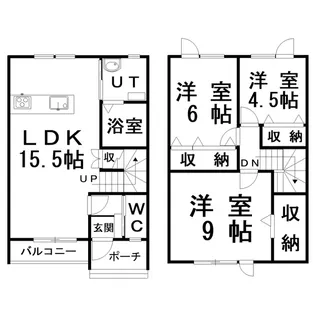 LUANA【1階】の間取り