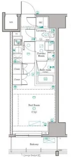 DIPS赤羽RESIDENCE【11階】の間取り