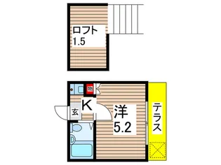 プラムツリ-コ-ユ-・亀有【1階】の間取り