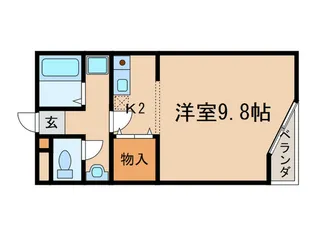 ピアニッシモ【1階】の間取り