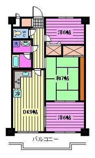 センチュリー浦和【3階】の間取り