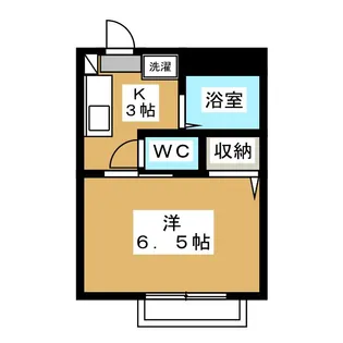 クリーンハイツ【1階】の間取り