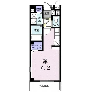 ヒルズ グランデ【2階】の間取り