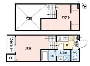 RAISE箱崎【1階】の間取り