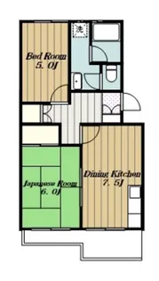 プレミー旭町【1階】の間取り