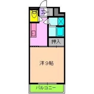 ガーデンハイツ【1階】の間取り