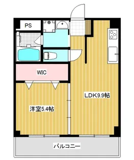 メゾン千田【1階】の間取り