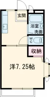 プリオールYOSHIDA B棟【2階】の間取り