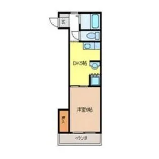 ラフォーレ岐阜【3階】の間取り