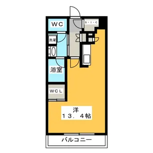 センシア山手大塚【1階】の間取り