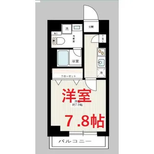 AZEST矢口渡【5階】の間取り