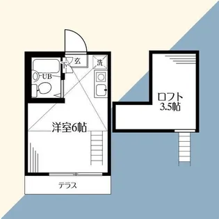 ベラ相模大野【1階】の間取り