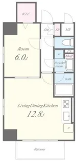 グラン ククナ【6階】の間取り