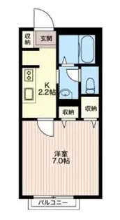 イーグリットH【2階】の間取り