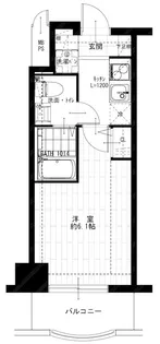 パーク・ノヴァ横浜・参番館【9階】の間取り