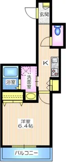 City View【1階】の間取り