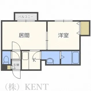 フォルム八軒【3階】の間取り