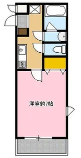 シエル睦町【1階】の間取り