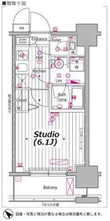 ガーラ・プレシャス川崎【11階】の間取り