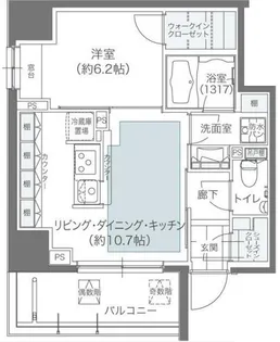 メゾンカルム本郷【11階】の間取り