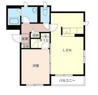 The Banyan Court【3階】の間取り