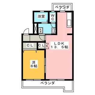 KAMENOI HOUSE【1階】の間取り