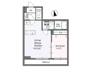 ohana【3階】の間取り