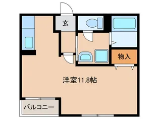 シャトレー六番館【2階】の間取り