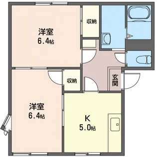 アルス上福岡I【1階】の間取り