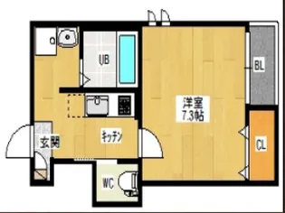 Grandtic Hinata【1階】の間取り