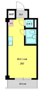 タマルコーポ平野【2階】の間取り