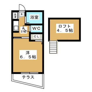 サンコート田端【1階】の間取り