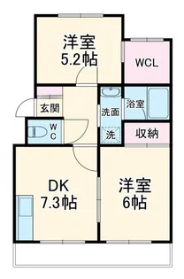 第三ゴトウハイツ【2階】の間取り