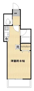 美宝ハイツ【1階】の間取り