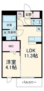 ステラタウン プルケリマ【3階】の間取り