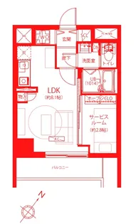 アネシスK【5階】の間取り