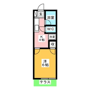 スペースビーダ21【1階】の間取り