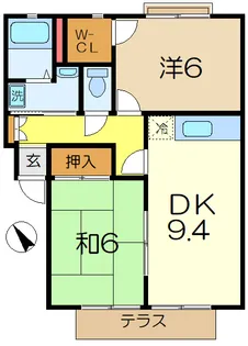 ウィンドワード2【1階】の間取り