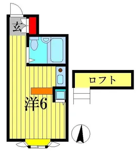 ブルーメゾン松ヶ崎【2階】の間取り