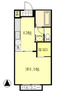 グリーンリーブスタチバナA棟【2階】の間取り
